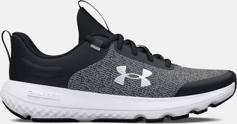 Under Armour Sportieve jongensschoenen Grade School Charged Revitalize Zwart Zwart Wit 35.5