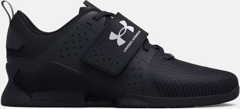 Under Armour Unisex trainingsschoenen Reign Lifter Zwart Zwart Wit 44