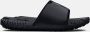 Under Armour Uniseks slippers Project Rock 3 Zwart Zwart Pitch Grijs 42.5 - Thumbnail 1