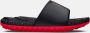 Under Armour Unisex slippers Project Rock 3 UFC Zwart Versa Rood Zwart 49.5 - Thumbnail 1