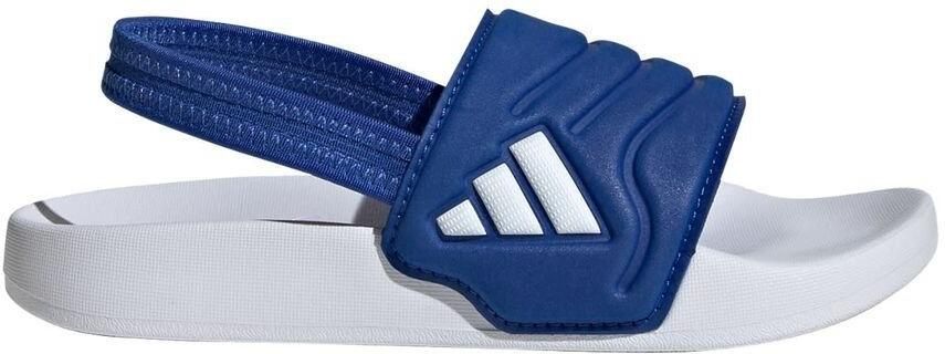 Adidas Sportswear Adilette Estrap 2.0 badslippers met hielbanje blauw
