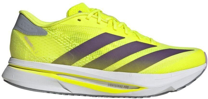 ADIDAS PERFORMANCE Loopschoen 'Adizero SL 2' limoen grijs donkerlila zwart