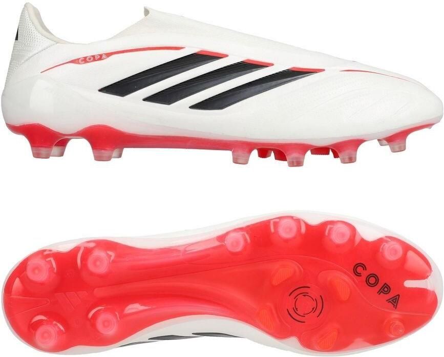 Adidas Copa Pure IV Elite Laceless AG Born For Goals Wit Zilver Zwart Helder rood