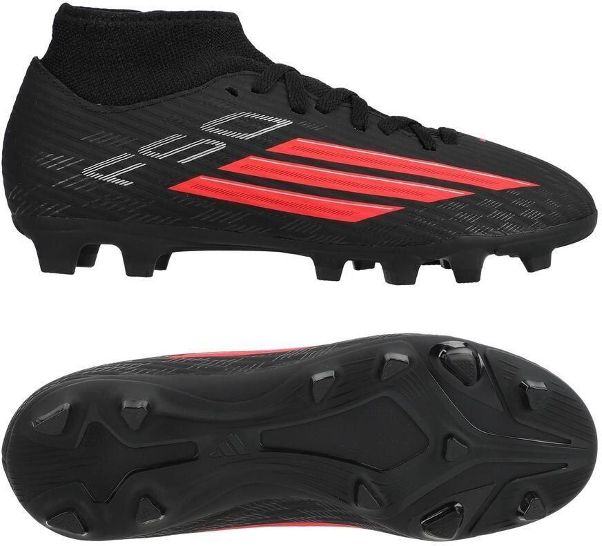 Adidas Perfor ce F50 Club junior voetbalschoenen zwart rood