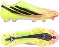 Adidas F50 Hyperfast Elite Too Light Veterloze Gras Voetbalschoenen (FG) Neongeel Zwart Roze - Zwart