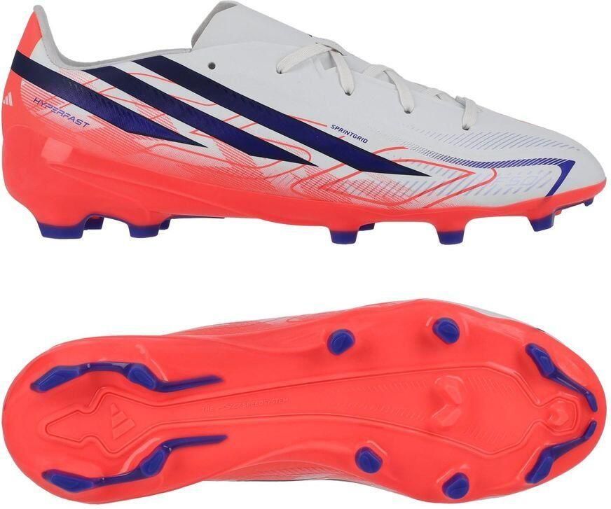 Adidas Perfor ce F50 Hyperfast League junior voetbalschoenen roze paars Imitatieleer - Foto 5