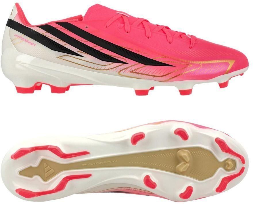 Adidas F50 Hyperfast League FG Road to Glory Solar Turbo Zwart Goud - Foto 7