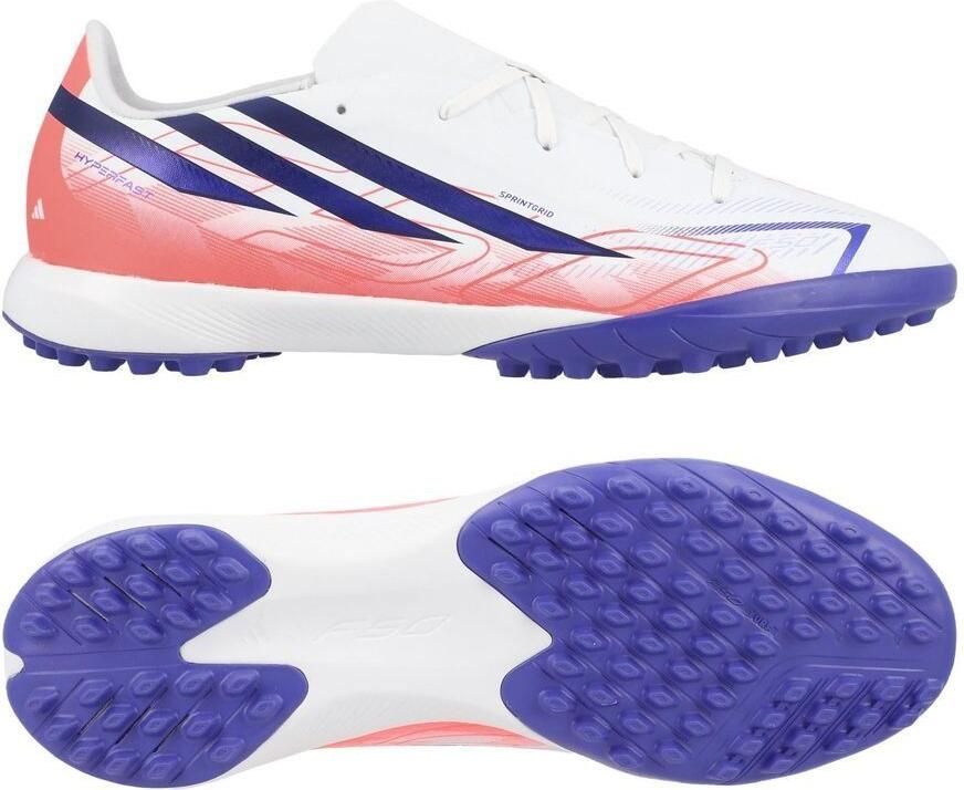 Adidas F50 Hyperfast League Tf Junioren Voetbalschoenen Wit 2 3 Kinderen