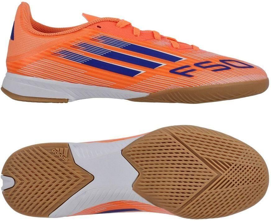 Adidas Perfor ce F50 League Indoor Voetbalschoenen Kids Kinderen Oranje