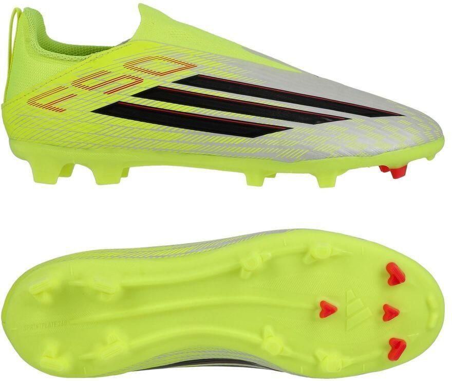 Adidas Perfor ce F50 LEAGUE Laceless Firm Ground Multi Ground Voetbalschoenen Kids Kinderen Geel