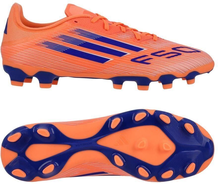 Adidas F50 League MG Coral Blaze Beam Orange Blauw Wit - Foto 2