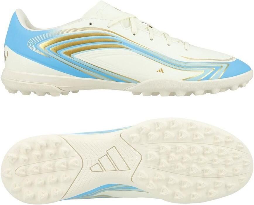 Adidas F50 Messi Club TF El Ultimo Tango Wit Semiblauwe uitbarsting Icey Blue