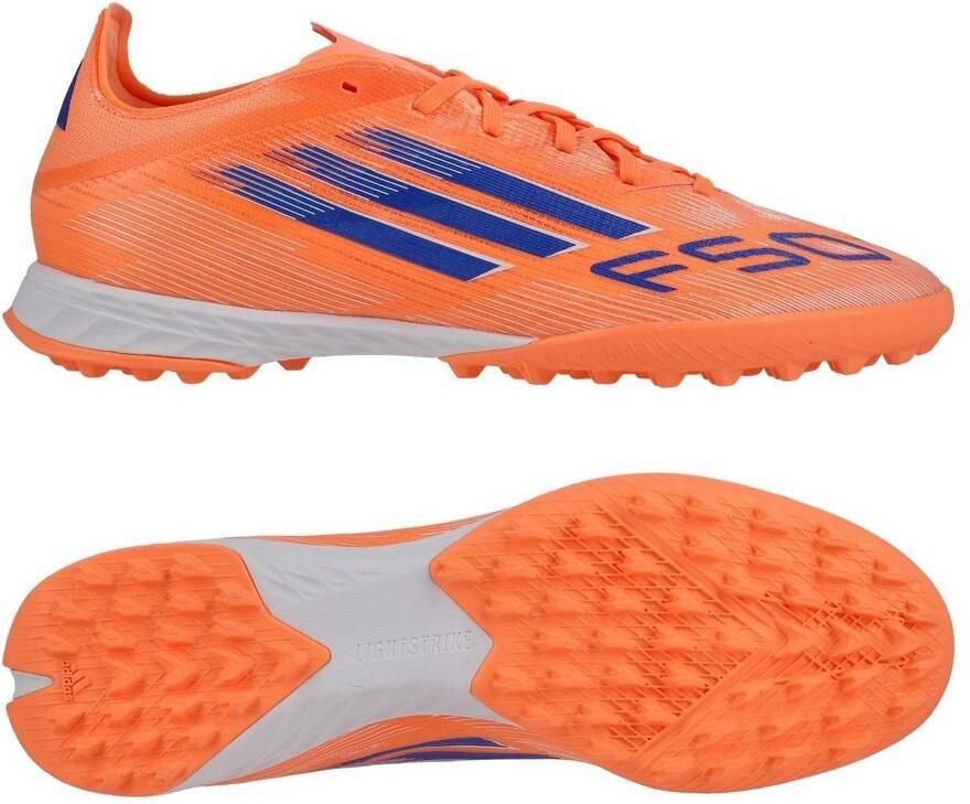 Adidas F50 Pro TF Coral Blaze Beam Orange Blauw Wit