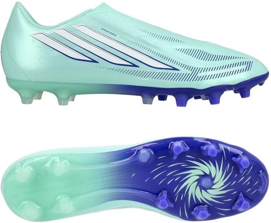 Adidas F50 Sparkfusion League Laceless Fg ag Voetbalschoenen Voor Dames Groen 1 3 Vrouw - Foto 2