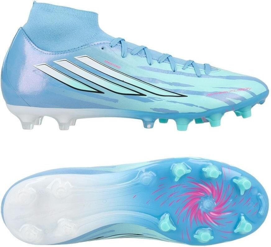 Adidas F50 Sparkfusion League Mid Cut Firm Ground Artificial Grass Voetbalschoenen Trinity Rodman