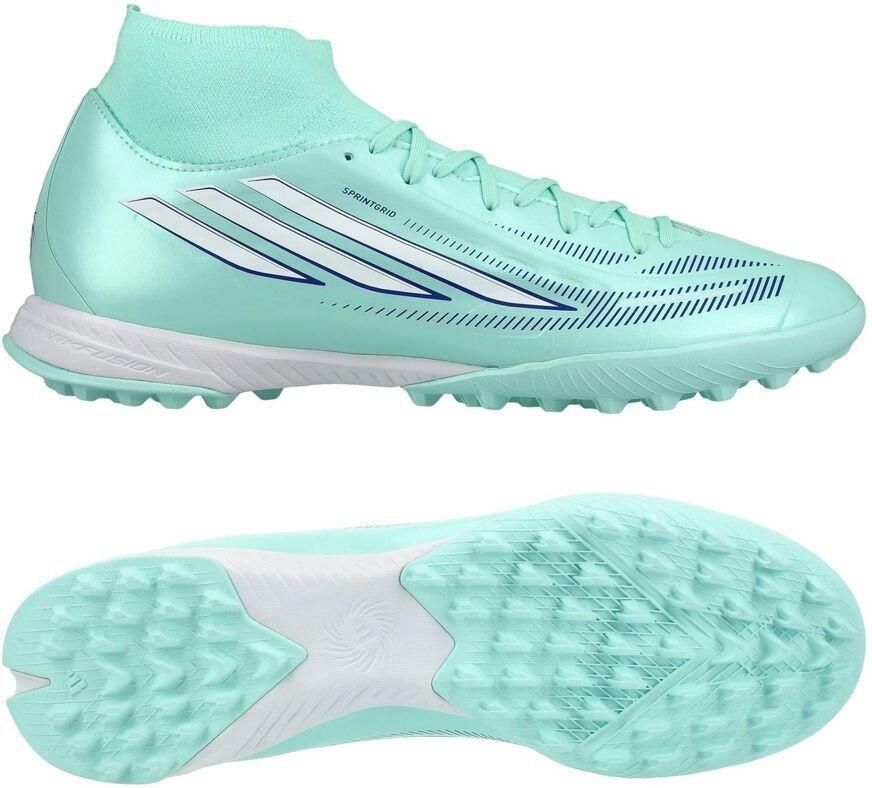 Adidas F50 Sparkfusion League Mid Cut Tf Voetbalschoenen Voor Dames Groen 1 3 Vrouw - Foto 2
