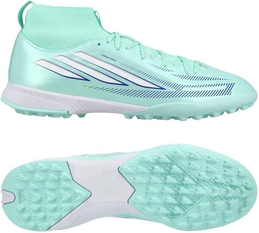 Adidas F50 Sparkfusion League Mid Cut Turf Voetbalschoenen Kids