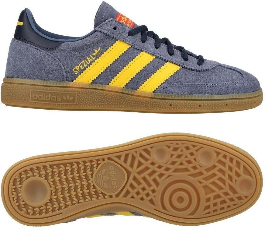 Adidas Originals Arsenal Spezial IN Inkt die vooraf is gebruikt Hazy Yellow Navy - Foto 4