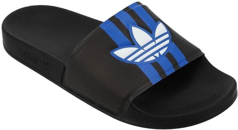Adidas Originals Badslippers adilette Zwart Blauw Wit