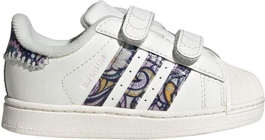 ADIDAS ORIGINALS Sneakers 'Liberty London Superstar II' petrol lavendel donkerlila wit