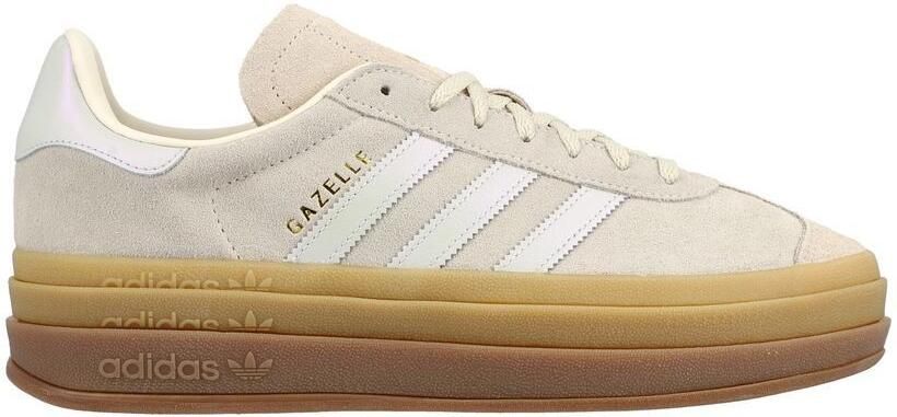 Adidas Originals Sneakers Gazelle Bold Grijs Crew White Bruin Dames