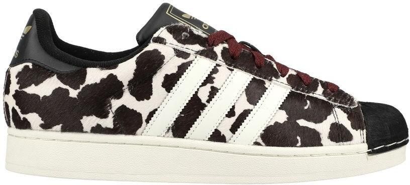 Adidas Originals Sneakers Superstar II Zwart Wit Bordeaux Dames