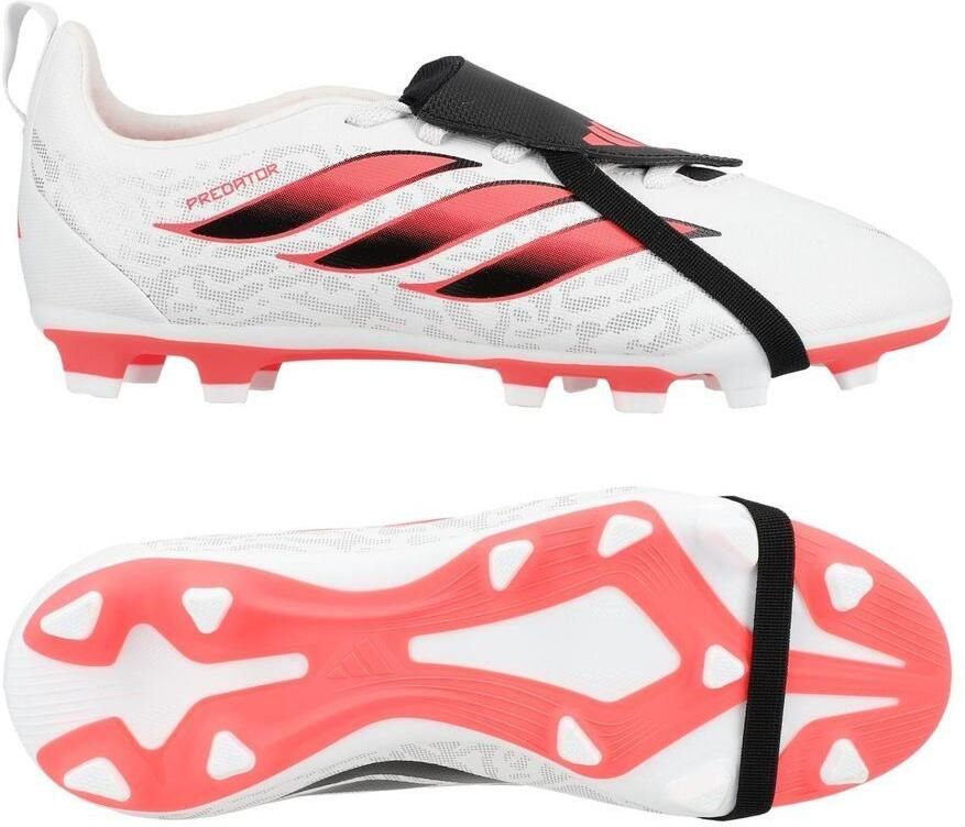 Adidas Predator Club Fold-over Tongue Fg mg Junioren Voetbalschoenen Wit 1 2 Kinderen - Foto 3