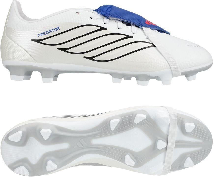 Adidas Predator Club Fold-over Tongue FxG Icon Takeover Wit Zilver Blauw - Foto 2