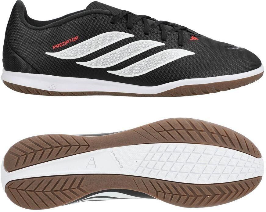 Adidas Perfor ce Predator Club Sala Indoor Voetbalschoenen Unisex Zwart - Foto 2