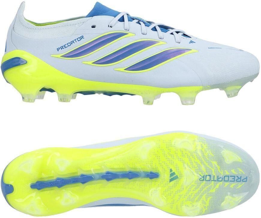 Adidas Predator Elite FG Ice Cold Precision Crystal Sky Ray Blue Geel