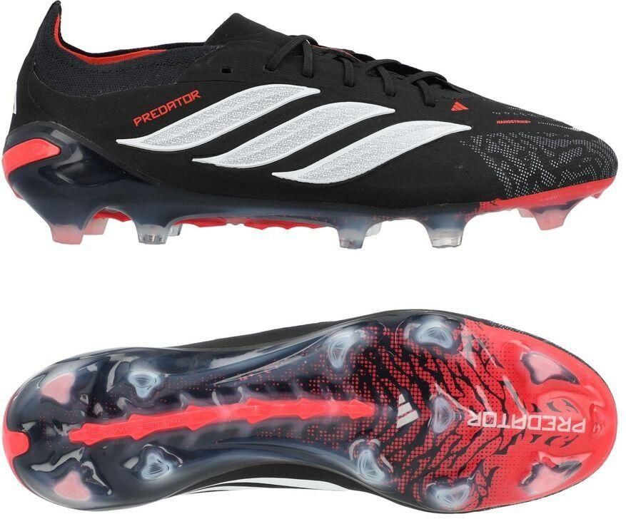 Adidas Predator Elite FG Immortal DNA Zwart Wit Helder rood