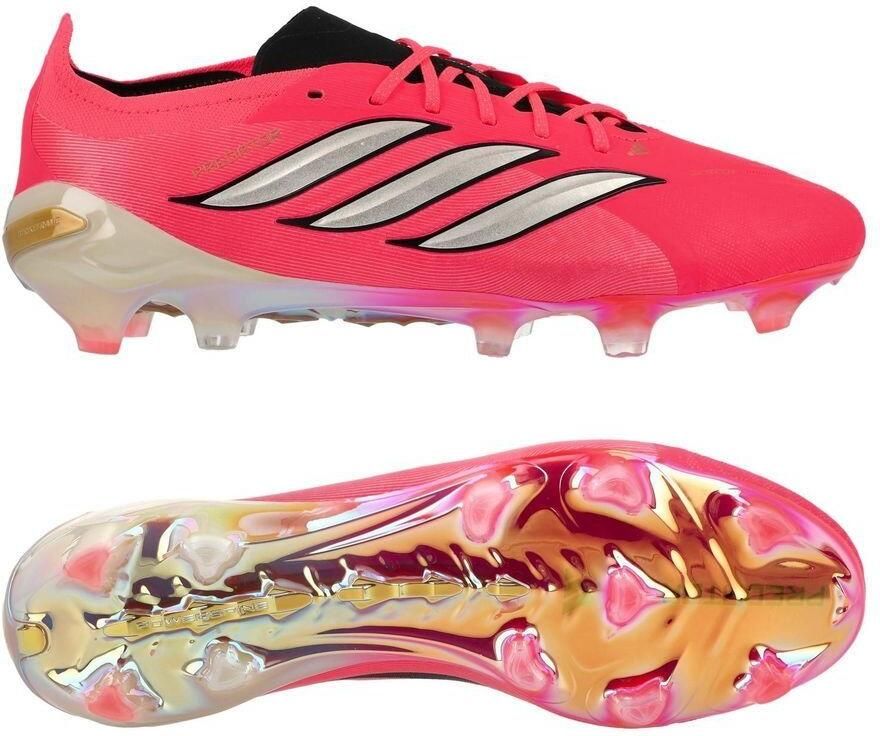 Adidas Predator Elite FG Road to Glory Solar Turbo Thermal Chrome Zwart - Foto 5