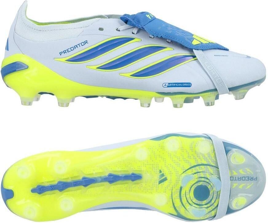 Adidas Predator Elite Fold-over Tongue AG Ice Cold Precision Crystal Sky Ray Blue Geel