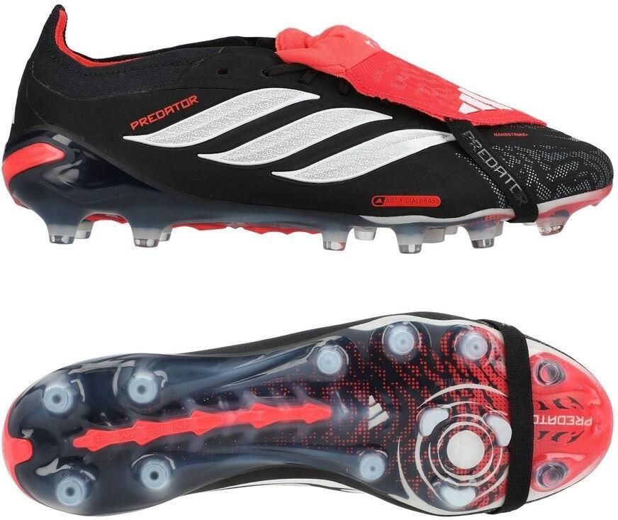 Adidas Predator Elite Fold-over Tongue AG Immortal DNA Zwart Wit Helder rood