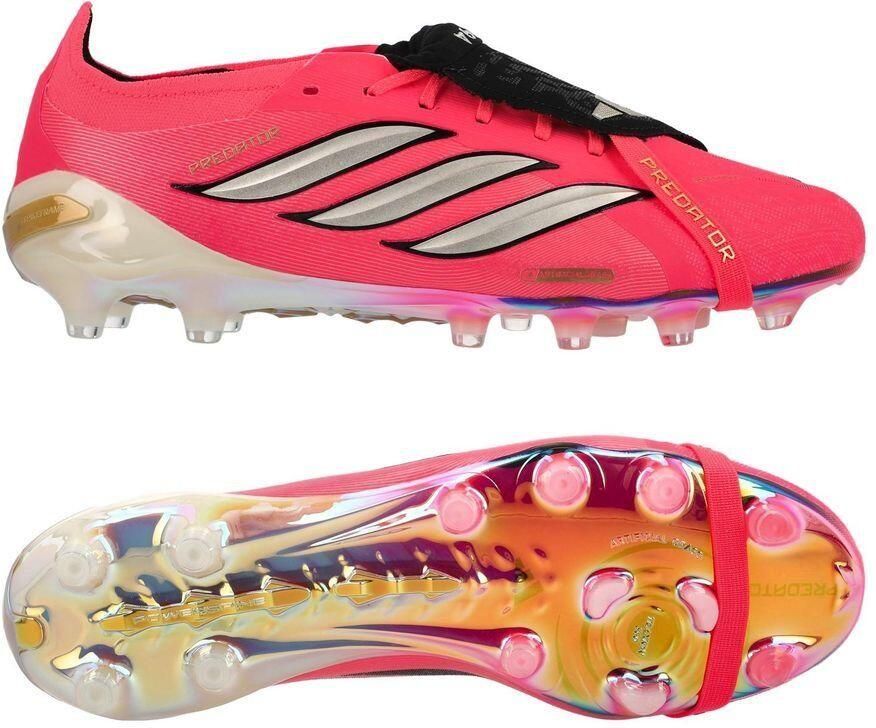 Adidas Predator Elite Fold-over Tongue AG Road to Glory Solar Turbo Thermal Chrome Zwart