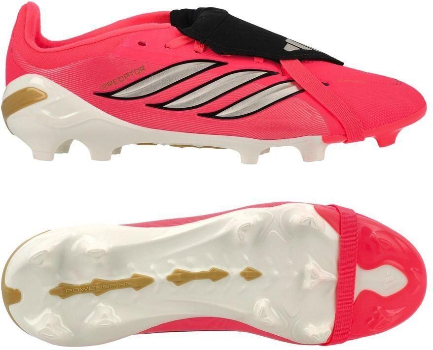 Adidas Predator Elite Fold-over Tongue FG Road to Glory Solar Turbo Thermal Chrome Zwart Kids