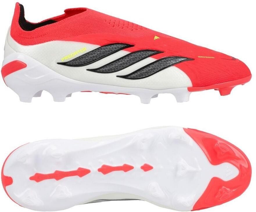 Adidas Predator Elite Laceless FG Born For Goals Helder rood Zwart Wit Kids