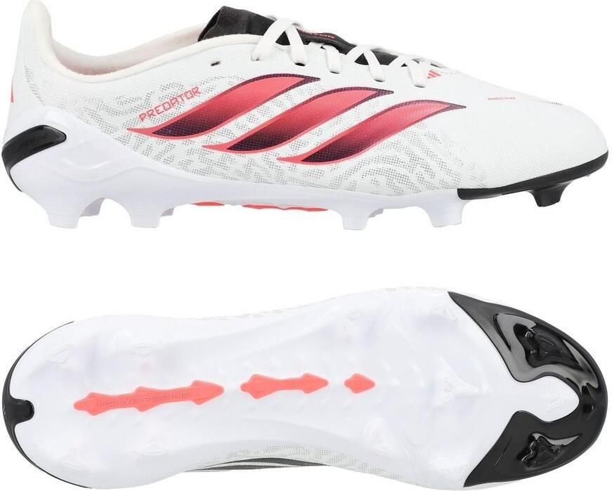 Adidas Predator League Fg Junioren Voetbalschoenen Wit 1 2 Kinderen - Foto 2