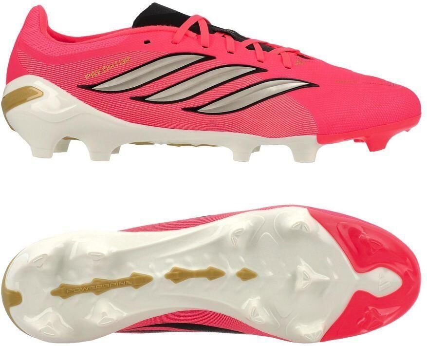 Adidas Predator League FG Road to Glory Solar Turbo Thermal Chrome Zwart - Foto 3