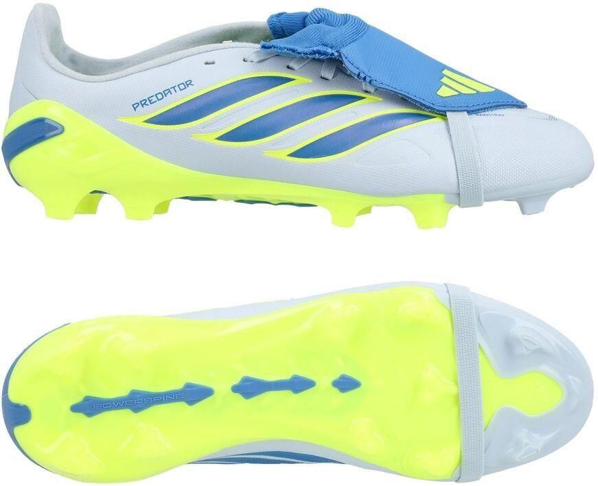 Adidas Perfor ce PREDATOR LEAGUE Fold-Over Tongue Firm Ground Voetbalschoenen Kids Kinderen Blauw