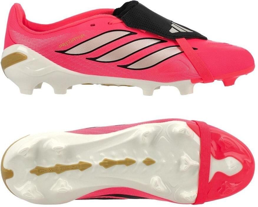 Adidas Predator League Fold-over Tongue FG Road to Glory Solar Turbo Thermal Chrome Zwart Kids