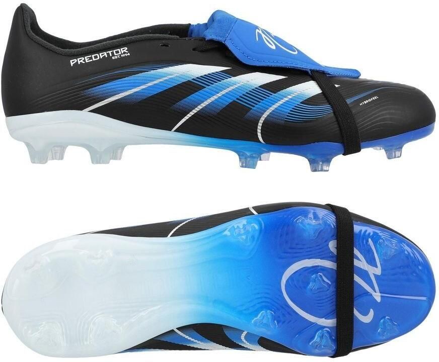 Adidas Performance Predator League JB Fold-Over Tongue Firm Multi-Ground Voetbalschoenen Kids Kinderen Zwart