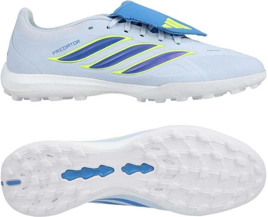 Adidas Predator League Fold-over Tongue TF Ice Cold Precision Crystal Sky Ray Blue Geel - Foto 2