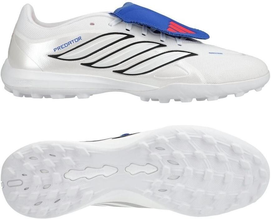 Adidas Predator League Fold-over Tongue TF Icon Takeover Wit Zilver Blauw
