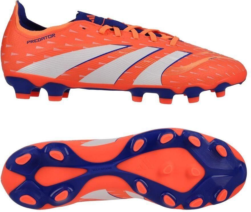Adidas Predator League MG Coral Blaze Oranje Wit Beam Orange