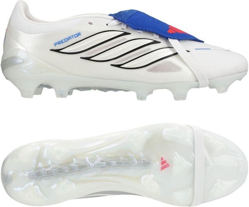 Adidas Predator Pro Fold-over Tongue FG Icon Takeover Wit Zilver Blauw