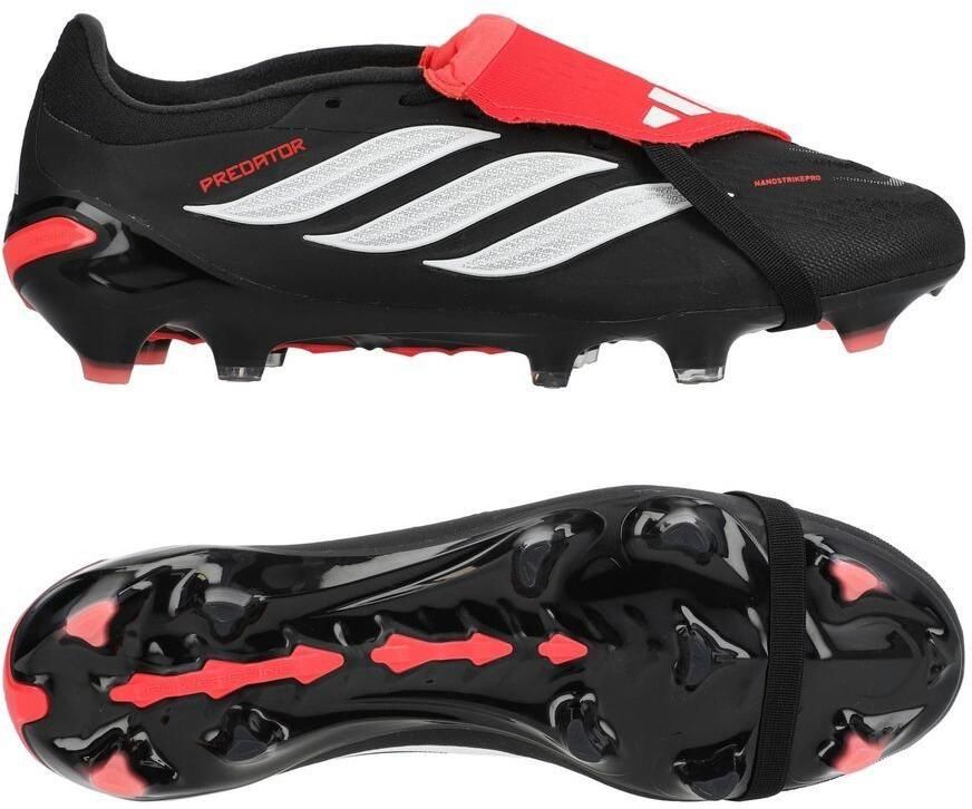 Adidas Perfor ce PREDATOR PRO Fold-Over Tongue Firm Ground Voetbalschoenen Unisex Zwart - Foto 6