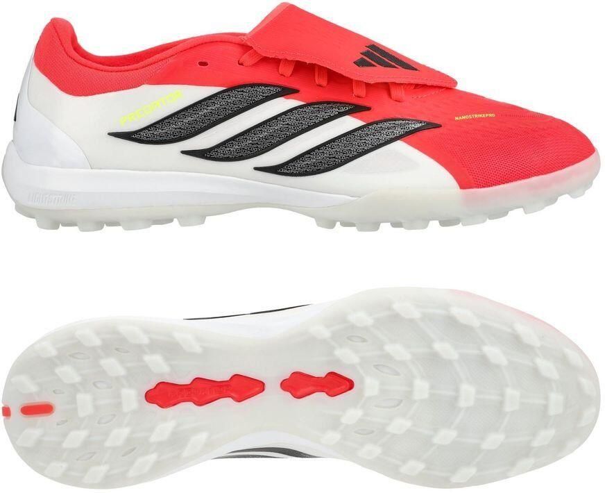 Adidas Predator Pro Fold-over Tongue TF Born For Goals Helder rood Zwart Wit
