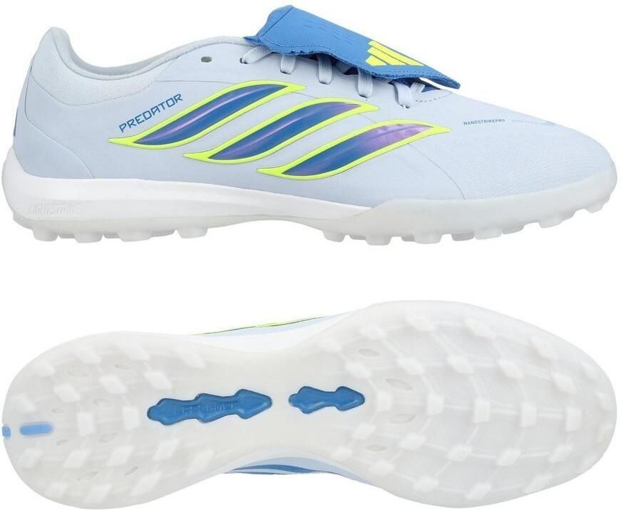 Adidas Predator Pro Fold-over Tongue TF Ice Cold Precision Crystal Sky Ray Blue Geel