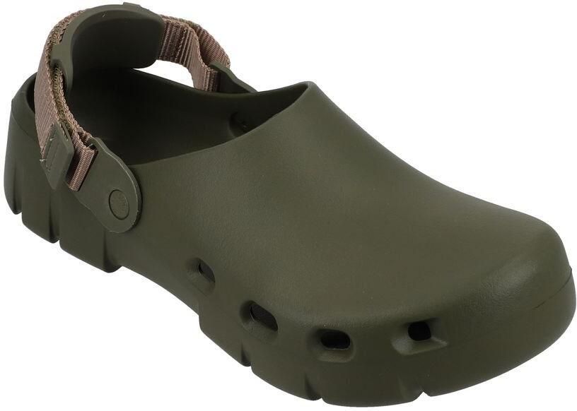 Birkenstock Birki Flow Tex EVA Sandalen Regular olijfgroen
